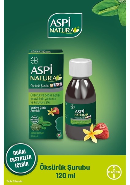 Aspi Natura Kids Şurubu 120 ml fiyatları