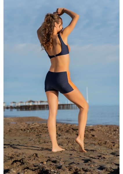 25152-1 Parçalı Model Şortlu Freeset Lcyra Kumaş Bikini modelleri