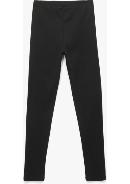 Beli Lastikli Kaşkorse Pamuklu Ribanalı Basic Tayt fiyatları