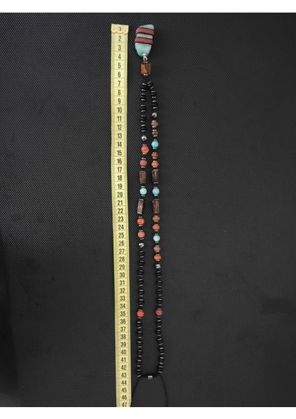 Sertifikalı Fosilli Baltık Damla Kehribar-Amazonit-Jasper-Hematit-Oniks Doğaltaş Kolye Erkek Kolye Kadın Bohem Kolye modelleri