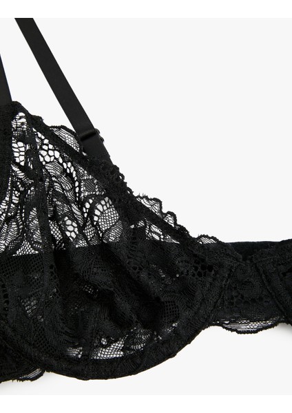 Dantelli Rahat Kalıp Dolgusuz Balenli Sütyen modelleri