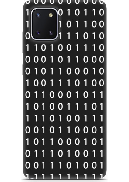 Samsung Galaxy Note 10 Lite Uyumlu Minima 3 Lüks Binary Kod