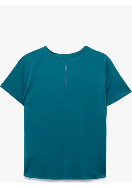 Rahat Kalıp Kısa Kollu Bisiklet Yaka Spor Tişört fiyatları