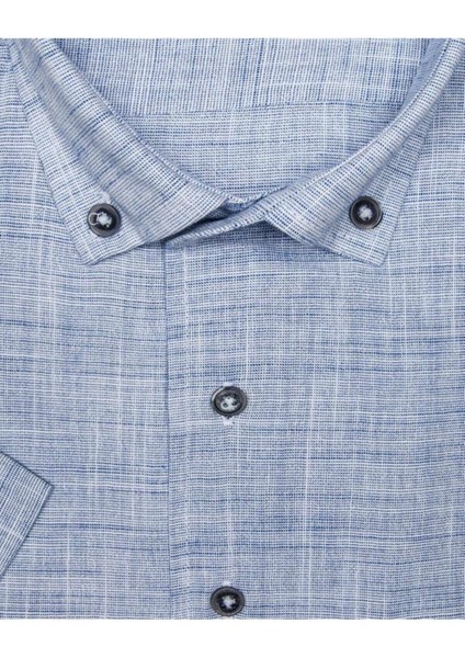 Kısa Kollu Yeşil Erkek Gömlek Bol Kesim Tam Pamuk fiyatları