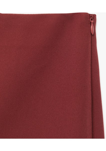 Slim Fit Cep Detaylı Mini Şort Etek fırsatları