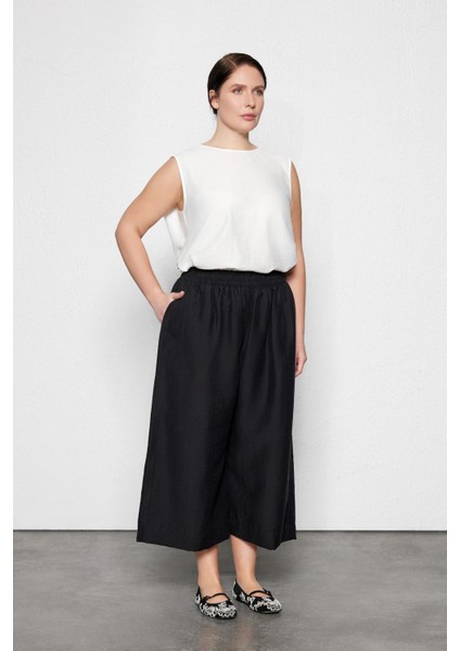 Hugo Büyük Beden Elastik Belli Pantolon Siyah fiyatları