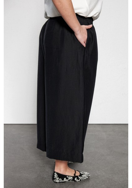 Hugo Büyük Beden Elastik Belli Pantolon Siyah modelleri