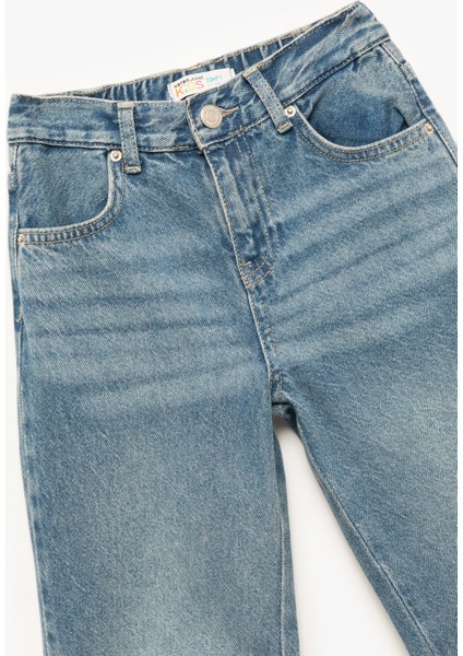 Pamuklu Cepli Rahat Kesim Denim Pantolon modelleri