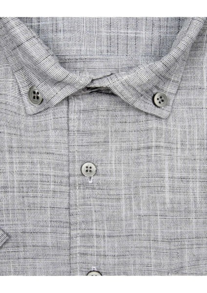 Kısa Kollu Yeşil Erkek Gömlek Bol Kesim Tam Pamuk fiyatları