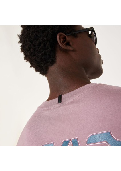 B1B Repeated Tee Erkek Kısa Kollu Tişört FOA406852-OAK.8A6 fırsatları