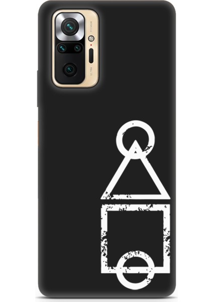 Xiaomi Redmi Note 10 Pro Uyumlu Minima 10 Uv Silikon Squid Game