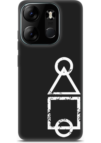 Tecno Spark Go 2023 Uyumlu Minima 10 Telefon Kılıfı Squid Game