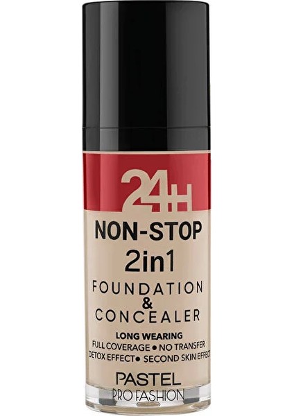 Profashion 2n1 Fondöten Ve Kapatıcı - No : 601 - 1 Adet