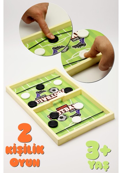 Lastik Fırlatmalı Futbol Şut ve Gol Hızlı Sapan Masa Futbol Oyunu Çocuk Odaklanma Zeka Kutu Oyunu modelleri