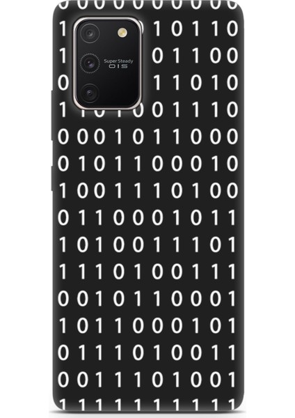Samsung Galaxy A91 Uyumlu Minima 3 Uv Silikon Binary Kod