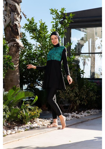 25206-2 Crop Model Tesettür Mayo