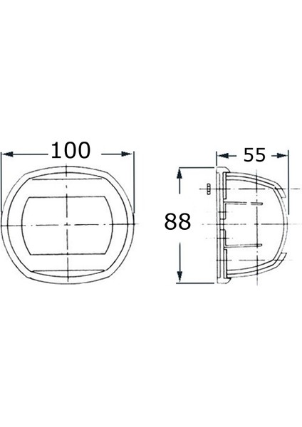 SL20 Tekne Silyon Feneri 225° Seyir Feneri 12-24V LED fiyatları