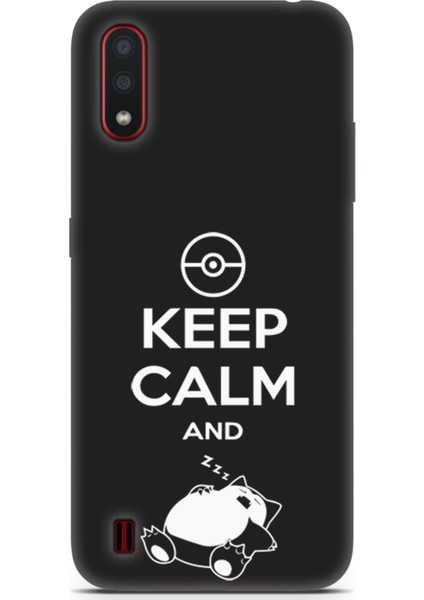 Samsung Galaxy A01 Uyumlu Minima 7 Hd Koruma Pokemon Sakin Uyku