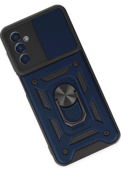 Samsung Galaxy A04S Kılıf Pars Lens Yüzüklü Silikon - Lacivert Arbkd modelleri