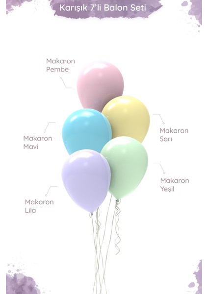 Makaron Temalı 2 Yaş Minimal Doğum Günü Parti Seti (Kelebek Banner Unicorn Doğum Günü Konsepti) indirimleri
