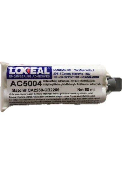 Ac 5004 Çift Kompenantlı Akrilik Mma Yapıştırıcı (50ML)
