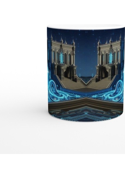 Kova Burcu Baskılı Kahve Kupası - Burçlar Krallığı Şatosu Vs2 fiyatları