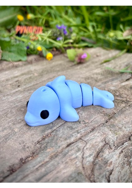 Yunus Oyuncak- Okyanusun Neşeli Yoldaşı! 🐬🌊✨ 3D Hareketli Organik Model - Orta Boy fiyatları
