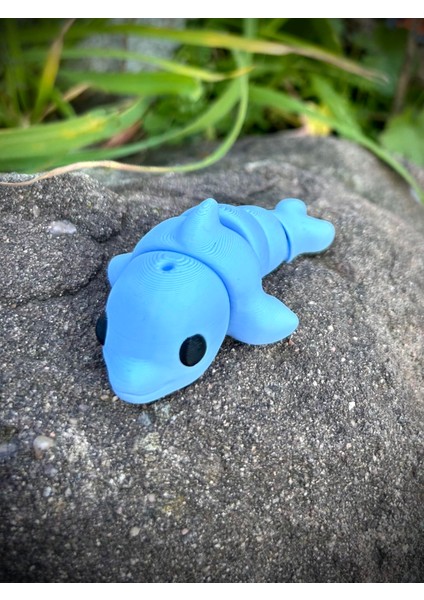 Yunus Oyuncak- Okyanusun Neşeli Yoldaşı! 🐬🌊✨ 3D Hareketli Organik Model - Orta Boy fırsatları