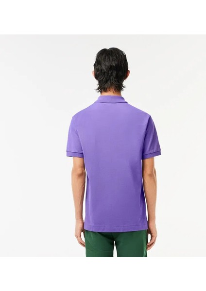 L.12.12 Erkek Slim Fit Lila Polo fiyatları