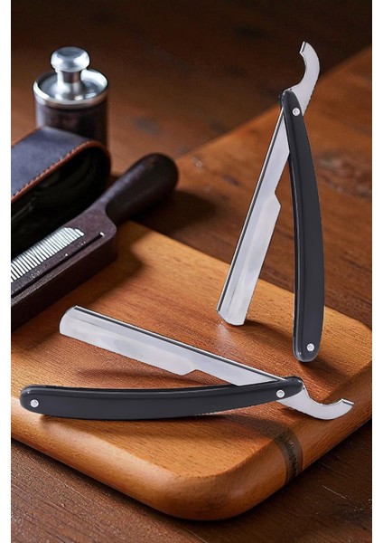 Berber Usturası - 2 Adet Türk Tipi Berber Tıraş Usturası 721910