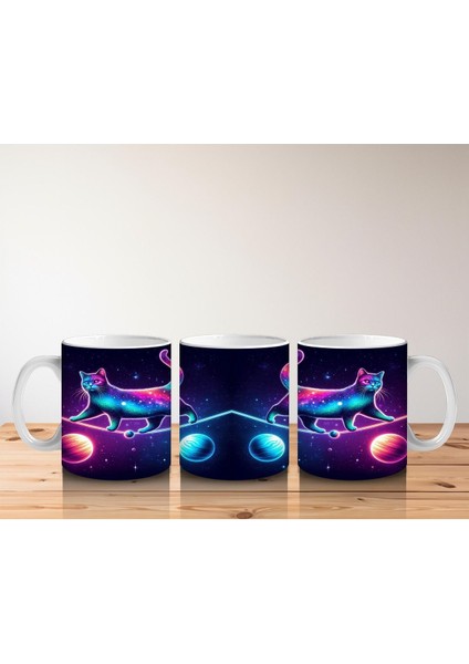 Çocuklara Sütü Sevdiren Yıldızlararası Kediler Kupa Bardak fırsatları