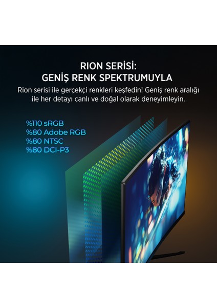 Rion R10 24" 144Hz 1ms Fhd Va Curved Gaming Monitör (Sıfır Ölü Piksel Garantili) indirimleri