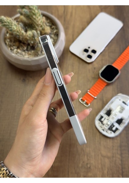 iPhone 13/14 Magsafe Uyumlu Mika Sararmaz Kılıf SOOCASE720 fiyatları