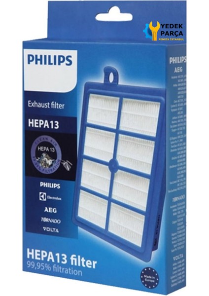 Philips Uyumlu Fc 9724 Power Pro Expert Süpürge Hepa Filtresi