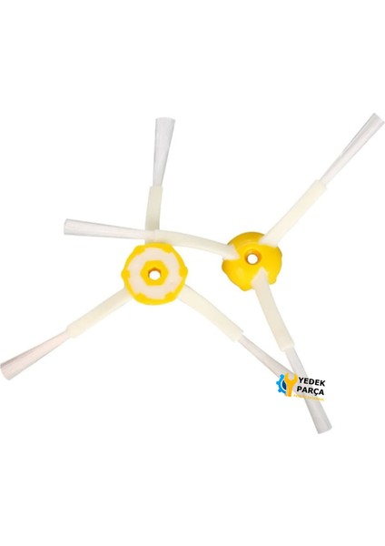 Aeroflow Irobot Uyumlu Roombaa 600 Serisi Süpürge Yan Fırça 3'lü Paket indirimleri