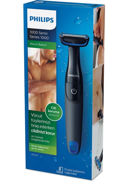 Unisex Islak-Kuru Vücut Tıraş Makinesi Siyah Kolay ve Hızlı Kullanım