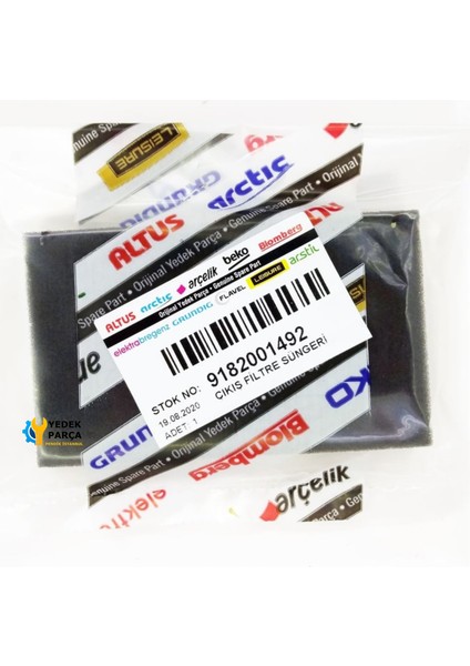 Arçelik Uyumlu S 4120 Kanguru Süpürge Çıkış Filtre Süngeri fiyatları