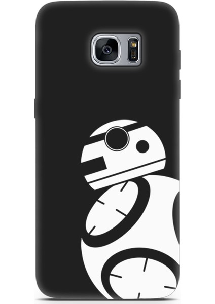 Samsung Galaxy S7 Edge Uyumlu Minima 4 Hd Koruma Star Wars Bb-8