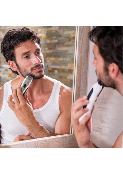 Şarjlı Sakal Kesme Makinesi Beyaz indirimleri