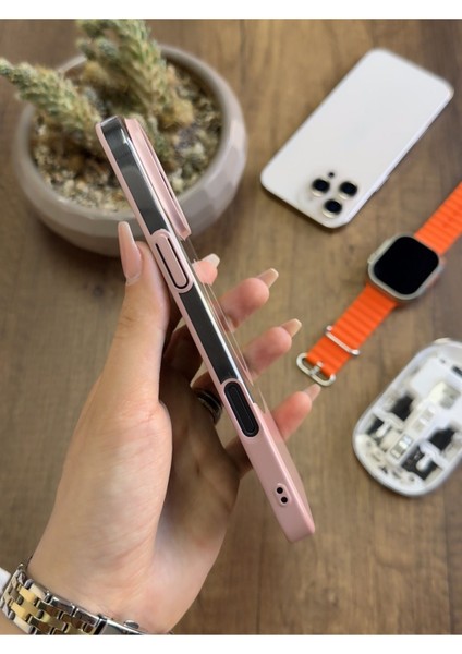 iPhone 16 Pro Max Magsafe Uyumlu Mika Sararmaz Kılıf SOOCASE720 fiyatları