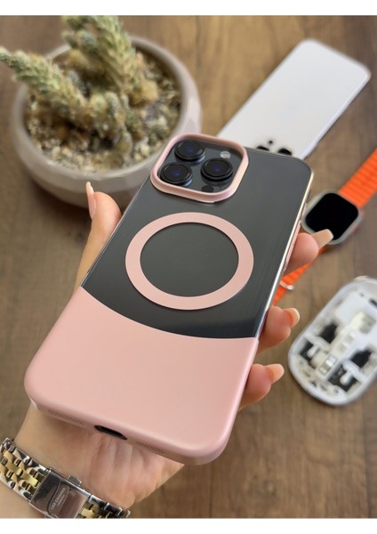 iPhone 16 Pro Max Magsafe Uyumlu Mika Sararmaz Kılıf SOOCASE720 fırsatları