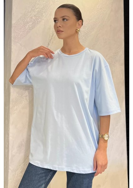 Basic Salaş Kadın Tişört P-00009394