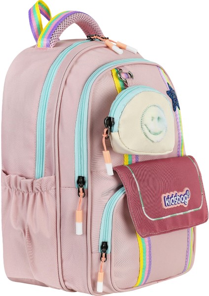 Ultra Lüks Kawaii Kore Tarzı Kız Çocuk Ortopedik İlkokul Sırt Çantası Folyolu Beslenme+Kalemlik modelleri