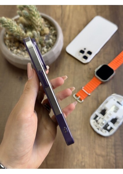 iPhone 16 Pro Magsafe Uyumlu Mika Sararmaz Kılıf SOOCASE720 fiyatları