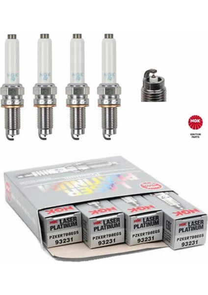 Audi A3 1.2 Tfsı Benzinli Buji Seti 2015-2020 Ngk