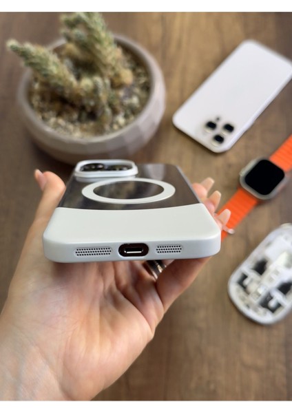 iPhone 14 Pro Max Magsafe Uyumlu Mika Sararmaz Kılıf SOOCASE720 modelleri