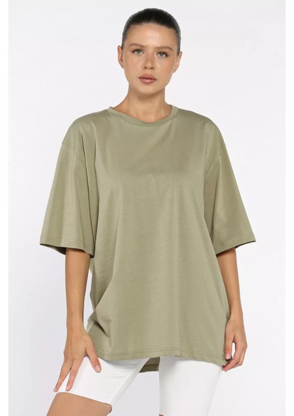 Basic Salaş Kadın Tişört P-00009394