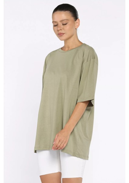 Basic Salaş Kadın Tişört P-00009394 fiyatları