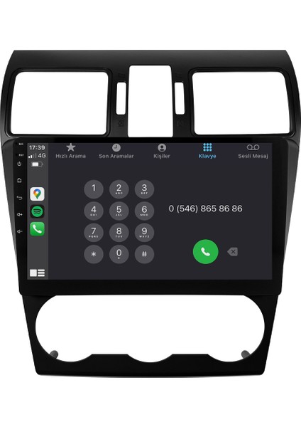 Subaru Forester Android Multimedya Sistemi (2013-2015) CRV4816XP fırsatları