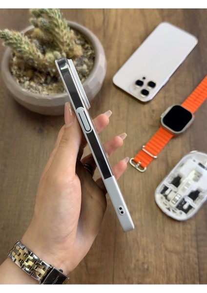 iPhone 15 Pro Max Magsafe Uyumlu Mika Sararmaz Kılıf SOOCASE720 fiyatları